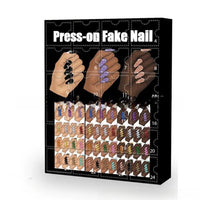 12-Day Christmas Countdown Nail Set  – Advent Holiday Press-On Nails Style 1