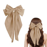 3-Piece Large Bow Ribbon Hair Clip Set for Women and Girls – Fashion Hair Accessories