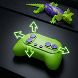 Remote Control Lizard Gecko Wall Crawler 9 Lighting Modes Toy Gift Green
