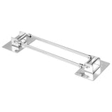 2Pcs Adjustable RV Shower Corner Storage Rack Stainless Steel Rod for Corner Shelves in Camper