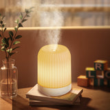 Ultrasonic Essential Oil Diffuser 250ML Small  Humidifiers with Night Light for Home Office Warm Light
