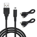 3 PCS USB Charging Cables Compatible with Nintendo 3DS XL 2DS XL DSi