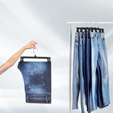12PCS 360 Rotating Clothes Hangers with Adjustable Clips for Pants Skirts