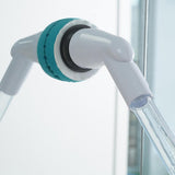 Electric Spin Scrubber with 9 Replaceable Brush Heads 2-Speed Cordless Cleaning Brush