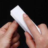 10Pcs 150 Grit Acrylic Nails Gel Polish Nails for Acrylic and Gel Nails White