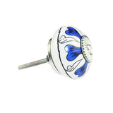 7Pcs Ceramic Cabinet Drawer Knobs – Cupboard Door Handles and Pulls for Furniture