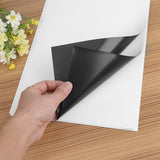 5PCS Printable Metal-Attach Sheets Photo Paper for Inkjet Printer Attachment Paper A4 DIY Craft