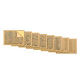 Cash Coin Savings Box with 8 Replacement Amounts Stickers Saving Challenge Box