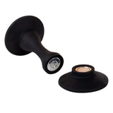 Magnetic Silicone Door Stopper – Strong Holder for Bottom of Door Black