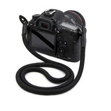 Camera Shoulder Neck Strap for DSLR & Mirrorless Cameras – Sony Canon Nikon Black
