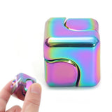 Fidget Spinner & Infinity Cube Sensory Toy for Anxiety Relief – Adult Fidget Toy