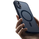 Matte Case For iPhone 17 Shockproof Case Camera Button Dual Layer