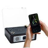 Retro CD Player with Speakers – Portable Bluetooth Music Player for Home Use