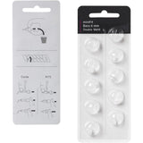 10Pcs Hearing Aid Domes Compatible With Oticon RIC Sound Amplifier Replacement Ear Tips