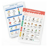 8 PCS Theme Pretend Play Notepads Imaginative Play Notebooks for Boys Girls