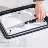 3 in 1 Cutting Board with Adjustable Height Ideal for Indoor and Outdoor White