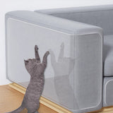 20 PCS Large Cat Scratch Furniture Protector Transparent Couch Protector with Fixing Nail