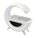 3 in 1 Digital Display Bluetooth Speaker Night Light with Wireless Charger