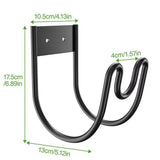 Garden Hose Holder Wall Mount Metal Water Hose Hanger for Outside Durable Hook for Garden