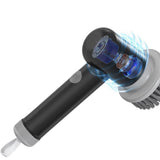 Cordless Electric Spin Scrubber with 4 Replaceable Brush Heads for Deep Cleaning