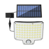 240LED Solar Motion Sensor Light Outdoor Wall Security Garden Flood Lamp