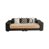 Fuzzy Couch Seat Cover Non Slip Plush Sofa Seat Cover Sofa Furniture Protector Brown