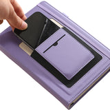 Monthly Budget Planner with Expense Tracker Notebook Undated Bill Organizer Account Book Purple