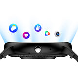 Smart Watch Waterproof HD Display with Multi Sport Modes for Android iPhone Black