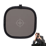 30CM White Balance Card Double Sided 18% Grey Pure Focus Fold Photography Tool