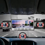 1080P 5 Channel Dash Cam WiFi Front Rear Left Right Inside Car