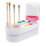 Paint Brush Cleaner and Paint Station Art Supplies Pink