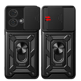 Case and Tempered Glass Screen Protector Set Compatible With Moto G86 Power Black