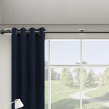 10 Pcs Self Adhesive No Drill Adjustable Curtain Rod Holder Hooks Brackets For Smooth Surface Black