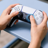10 PCS TPU Thumb Grip Caps for PS4 and PS5 Controller Joysticks Black