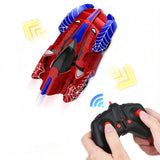 Wall Climbing Remote Control Car 360-degree Rotating RC Stunt Car with Headlight