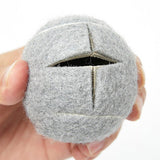 4PCS Walker Tennis Balls Precut Tennis Balls for Walkers for Furniture Legs and Floor Protection Grey