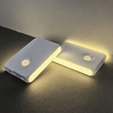 4Pcs Motion Sensor Night Lights for Stairs Indoor Hallway Stairway Bathroom Warm White