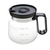 16 Oz Glass Coffee Mug with Lid – Coffee Pot Style Cup
