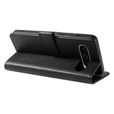 Snap-Lock Flip Cover Wallet Case for Pixel 10 and 10 Pro Flip Cover Black