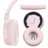 Replacement Snap-On Ear Pads Headband Set Compatible with JBL Tune 600BT / T520BT / T510BT / T500BT / T450BT Pink