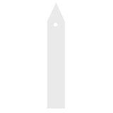 300PCS 10×2cm White Plastic Plant Labels Garden Name Tags