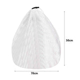 3Pcs Extra Large Mesh Laundry Bags Wash Bags with Drawstring for Bed Linen Coats Jackets