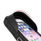 Bicycle Motorcycle Handlebar Mount Holder Waterproof Case for Mobile Phone Black