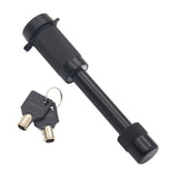 Trailer Hitch Lock with Key Anti-Theft Lock with Water-Resistant Cover for Towing Boat Truck RV Car Trailer
