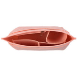 Felt Purse Insert Organizer Interior Zipper Storage Bag for Handbag Tote Bag Insert Bag Pink