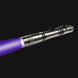 395nm Mini Pen Light with Clip for Leak Pet Urine Scorpion