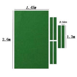 7PCS Pool Table Felt Cloth Set for 7 8 9ft Tables Medium