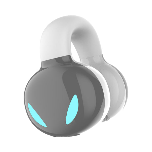 YX03 Wireless Bluetooth 5.3 Earphones Ear-clip Bone Conduction Headphones Sports Earbuds Grey