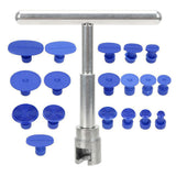 19PCS Paintless Dent Repair Kit with T Slide Hammer Car Dent Puller