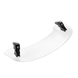 Universal Adjustable Motorcycle Windshield Extension – Clip-On Windscreen Deflector
